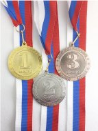Комплект металлических медалей 