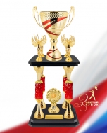 Кубок многоуровневый КМ2046 с акриловым декором